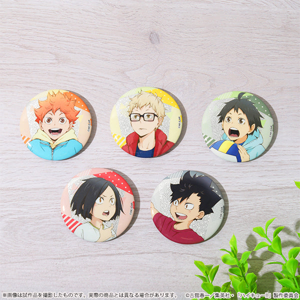 ハイキュー!!　トレーディンググリッター缶バッジ ヨ―ショー!!