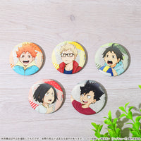 ハイキュー!!　トレーディンググリッター缶バッジ ヨ―ショー!!