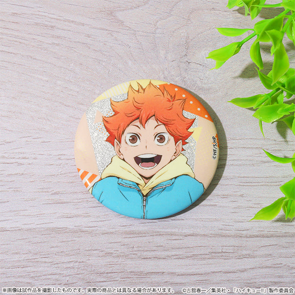 ハイキュー!!　トレーディンググリッター缶バッジ ヨ―ショー!!