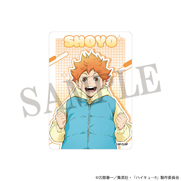 ハイキュー!!　クリアカード5枚セット ヨ―ショー!!