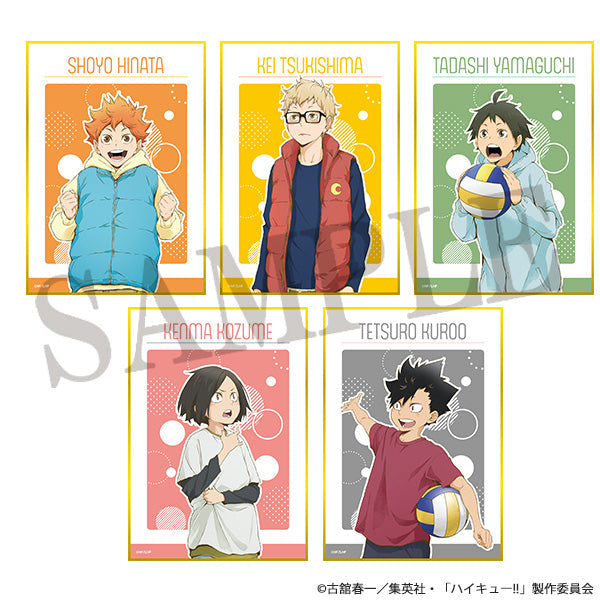 ハイキュー!!　トレーディング色紙 ヨ―ショー!!