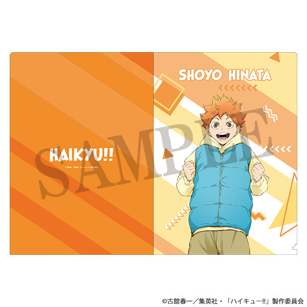 ハイキュー!!　クリアファイルセット ヨ―ショー!! 3枚セット（日向、月島、山口）