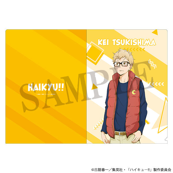 ハイキュー!!　クリアファイルセット ヨ―ショー!! 3枚セット（日向、月島、山口）