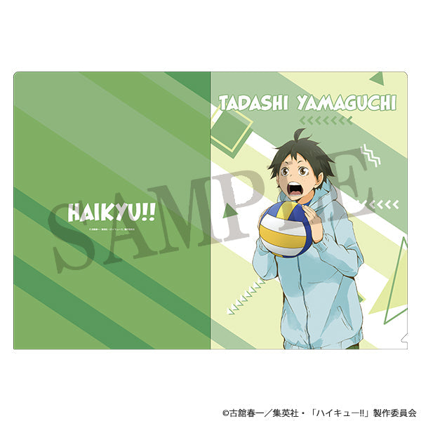 ハイキュー!!　クリアファイルセット ヨ―ショー!! 3枚セット（日向、月島、山口）