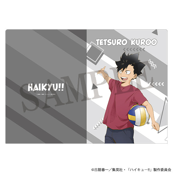 ハイキュー!!　クリアファイルセット ヨ―ショー!! 2枚セット（孤爪、黒尾）