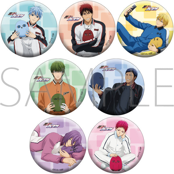 黒子のバスケ　トレーディング缶バッジ ひよこといっしょ