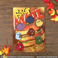 黒子のバスケ　ビッグブロマイド　マジバーガー店内ver.