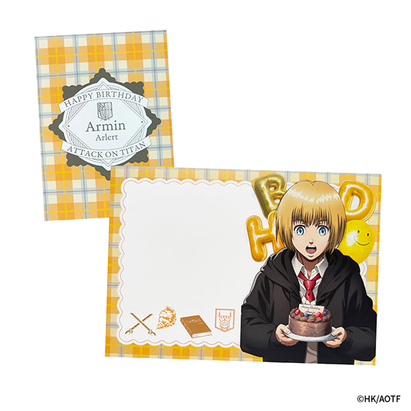 進撃の巨人 ARMIN BIRTHDAY SET 2026