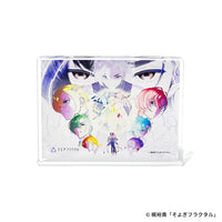 美麗イラストを切り取ったアクリルブロック（世界を司るそよぎ神達）