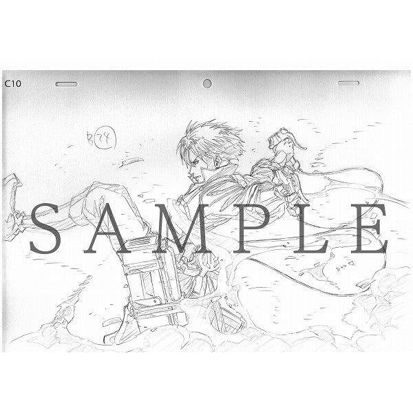 進撃の巨人 立体機動線画集 -今井有文-２