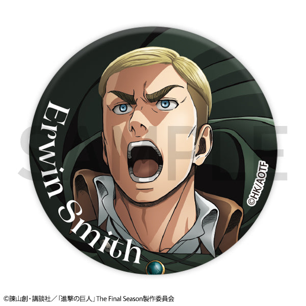 進撃の巨人　描き下ろし缶バッジセット