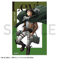 進撃の巨人　描き下ろしトレーディングクリアカード　全6種　単品
