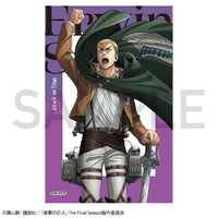 進撃の巨人　描き下ろしトレーディングクリアカード　全6種　単品