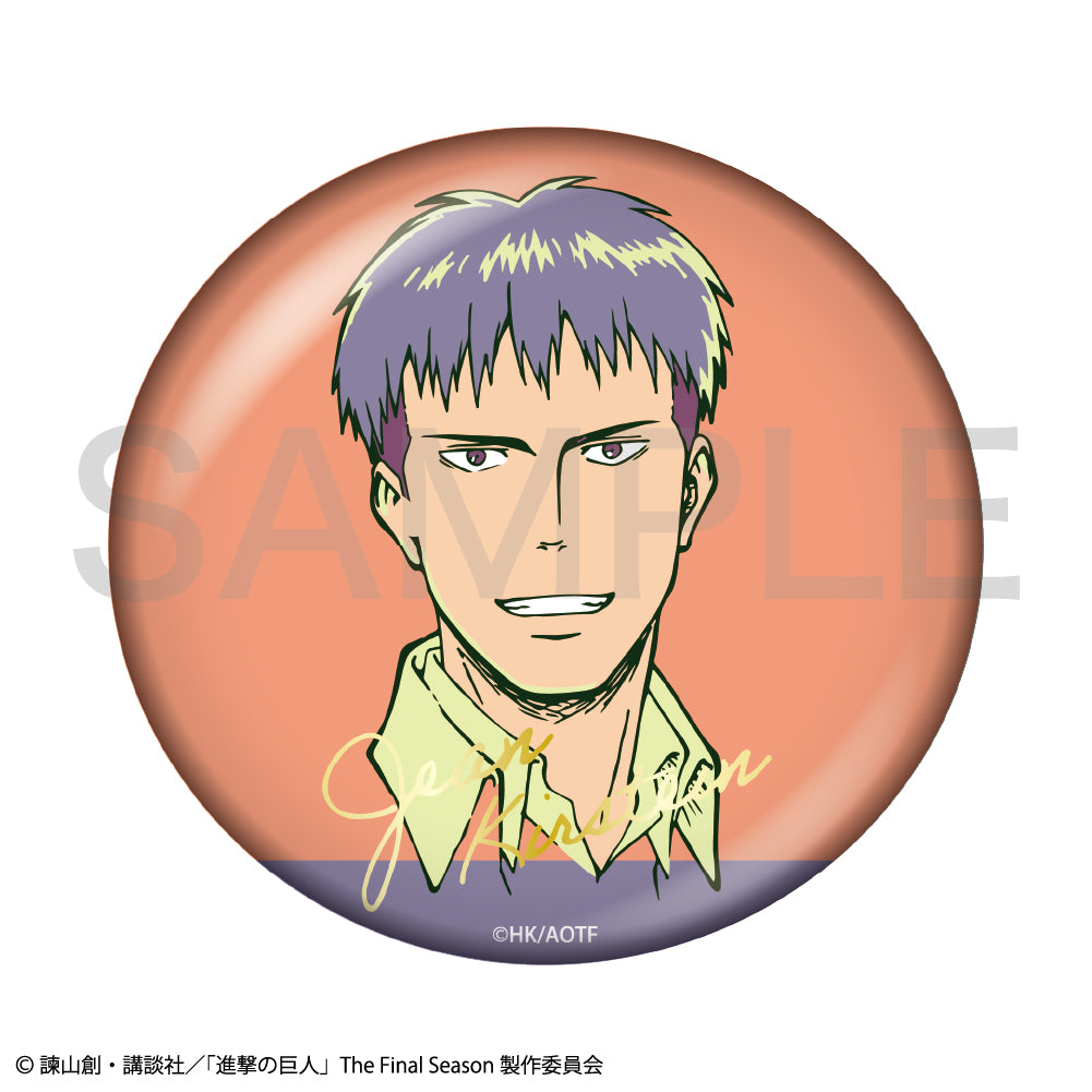 【単品】進撃の巨人 Art make トレーディング箔押し缶バッジ