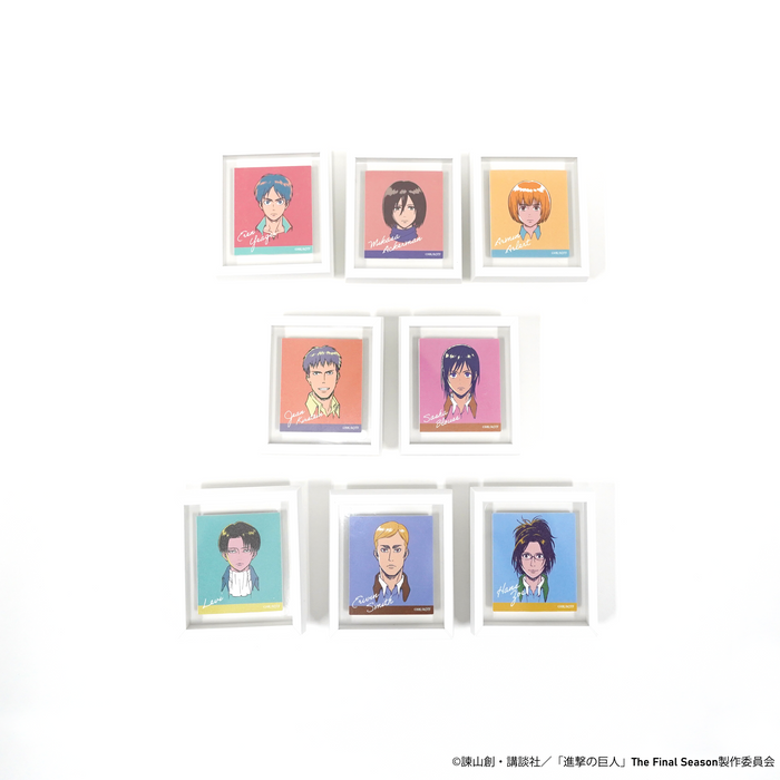 【全種BOX】進撃の巨人 Art make トレーディングミニ額縁