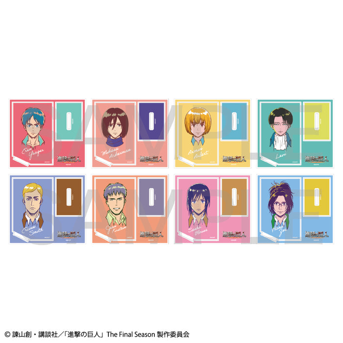 【単品】進撃の巨人 Art make トレーディングカードアクリルスタンド