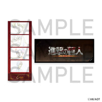 進撃の巨人　4カットチケット風カード　エレン
