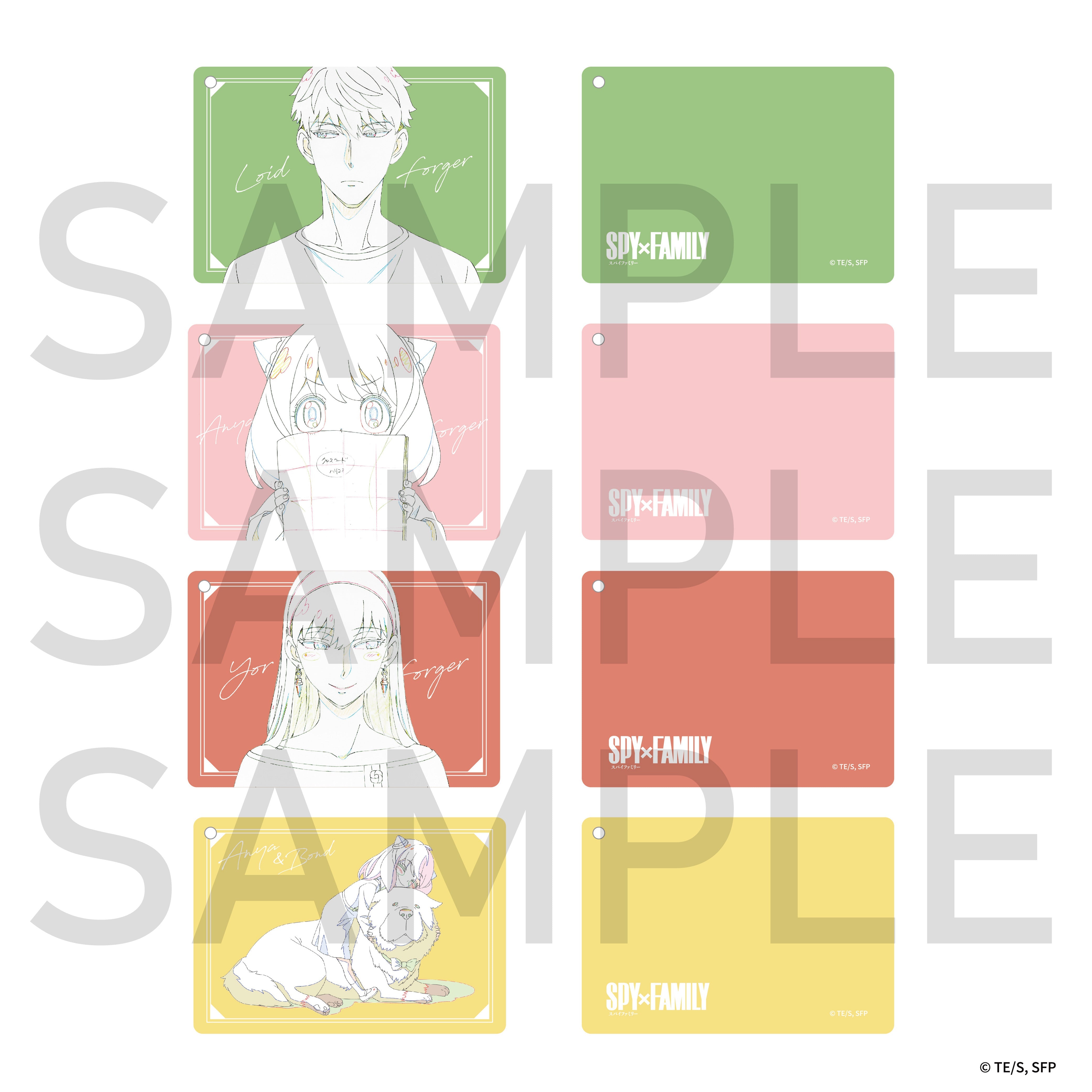 SPY×FAMILY 原画アクリルキーホルダー ボンド – IG Port ONLINE STORE