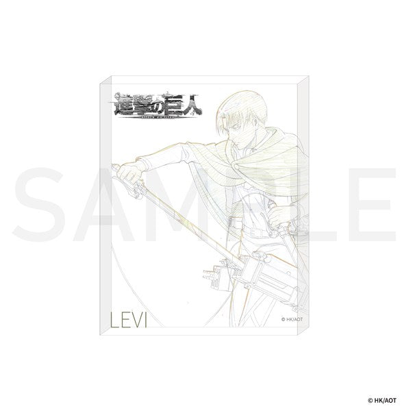 進撃の巨人 WIT STUDIO ミニ色紙コレクション リヴァイ 線画 進撃の巨人 色紙 リヴァイ – IG Port ONLINE STORE