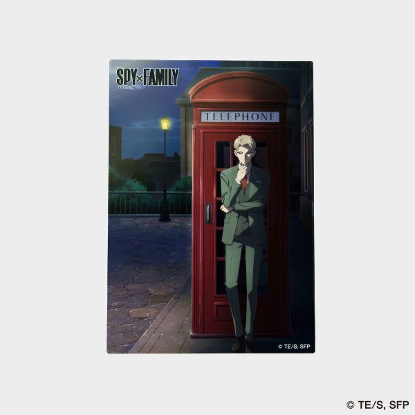 SPY×FAMILY メタルプレート（ロイド〈黄昏〉）