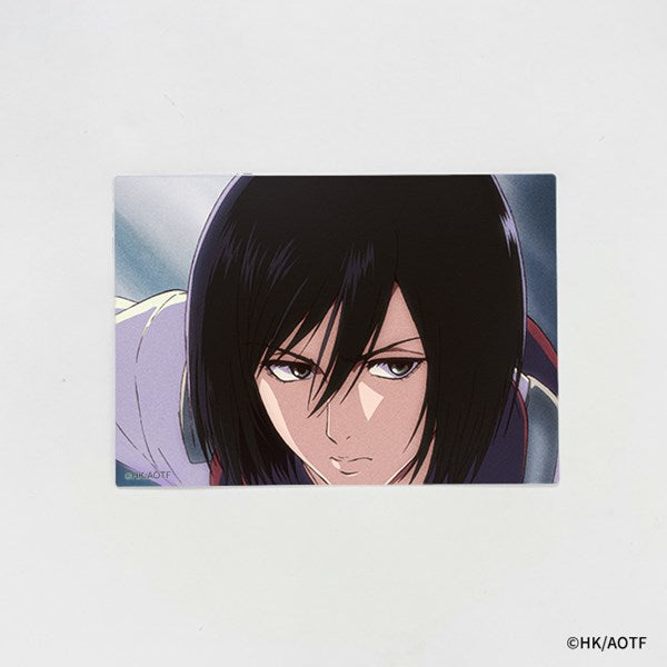進撃の巨人 -80s90s- メタルプレート ミカサ