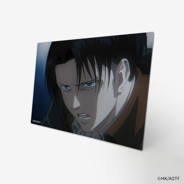 進撃の巨人 -80s90s- メタルプレート リヴァイ
