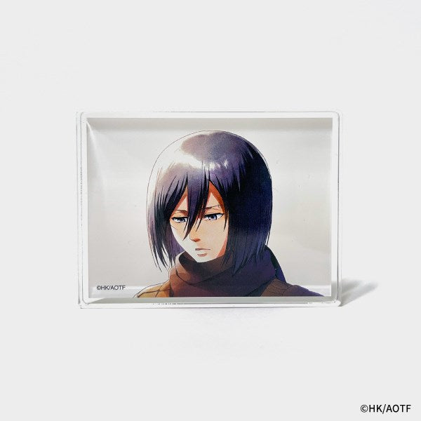 進撃の巨人 -SUISAI- アクリルブロック ミカサ
