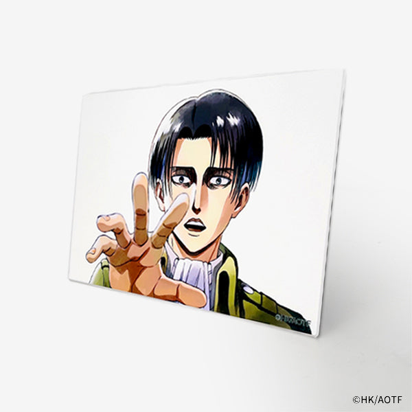 進撃の巨人 -SUISAI- メタルプレート リヴァイ