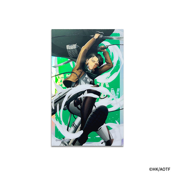 進撃の巨人 Action ホログラムステッカー（リヴァイ）