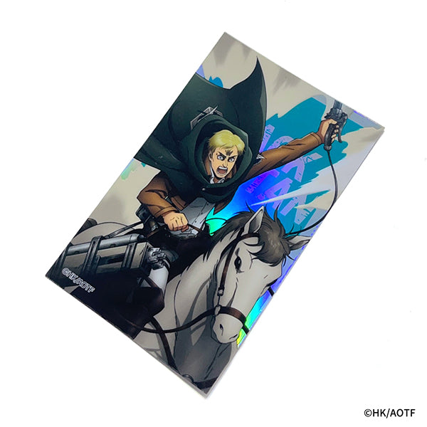 進撃の巨人 Action ホログラムステッカー（エルヴィン）