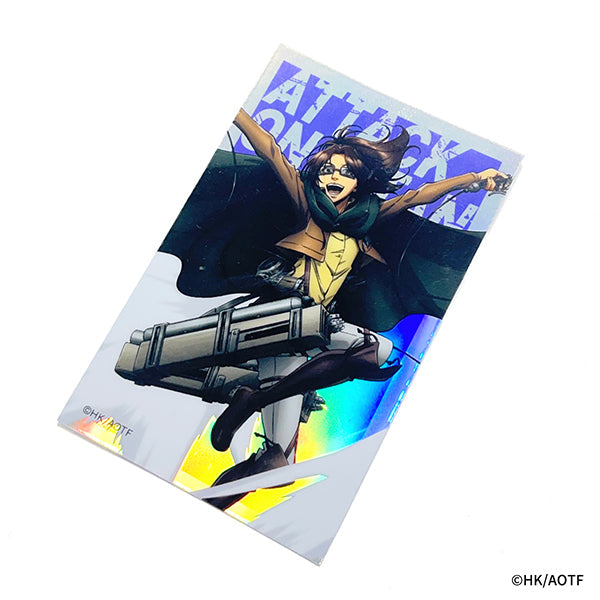 進撃の巨人 Action ホログラムステッカー（ハンジ）