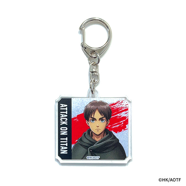 進撃の巨人 Animation リバーシブルアクキー（マントエレン）