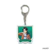 進撃の巨人 Animation リバーシブルアクキー（お茶会リヴァイ）