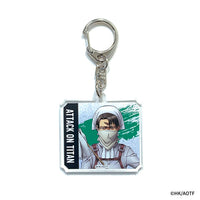 進撃の巨人 Animation リバーシブルアクキー（お掃除リヴァイ）