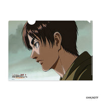 進撃の巨人 Visual Art クリアファイル（エレン）