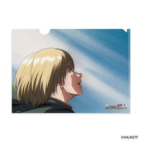 進撃の巨人 Visual Art クリアファイル（アルミン）
