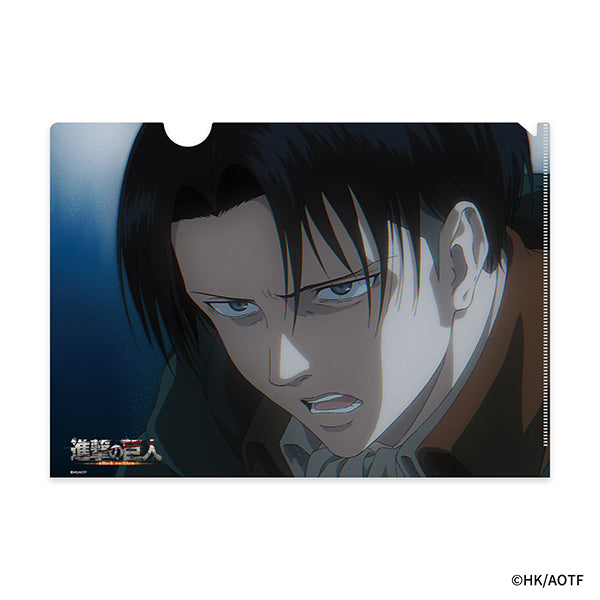 進撃の巨人 Visual Art クリアファイル（リヴァイ）
