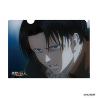 進撃の巨人 Visual Art クリアファイル（リヴァイ）