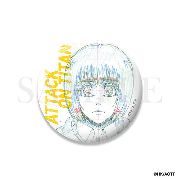 【全種BOX】進撃の巨人 Key:primeランダム缶バッジ