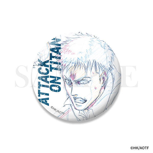 【全種BOX】進撃の巨人 Key:primeランダム缶バッジ