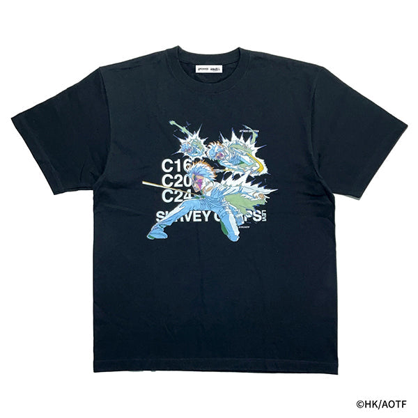 進撃の巨人 Tシャツ【LEVI 58% TEE 002】