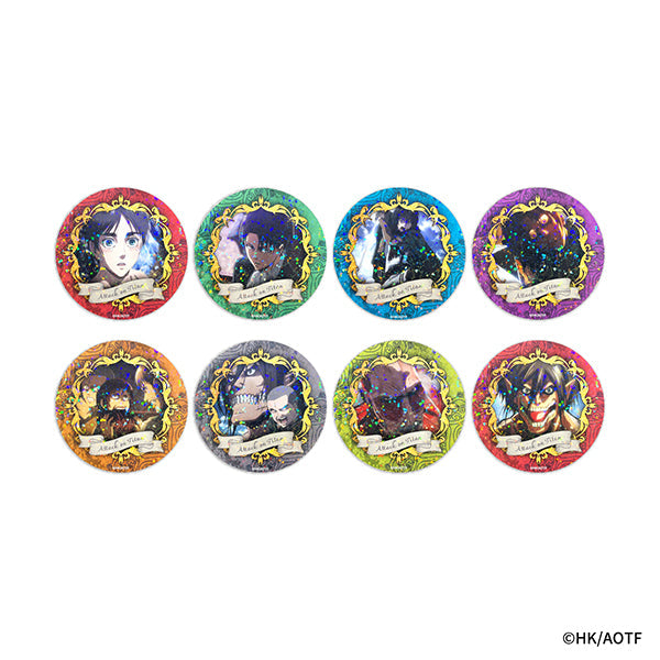 【全種BOX】進撃の巨人 ランダムキラめんこ