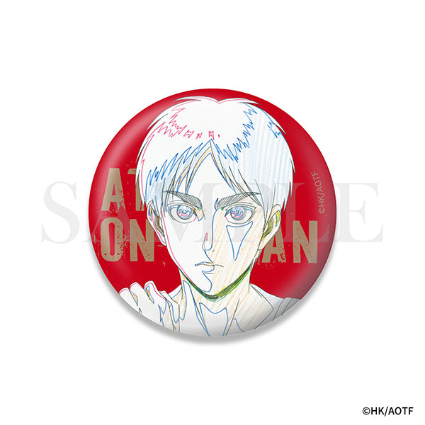 【単品】進撃の巨人 Key:prime エレン確定ランダム缶バッジ