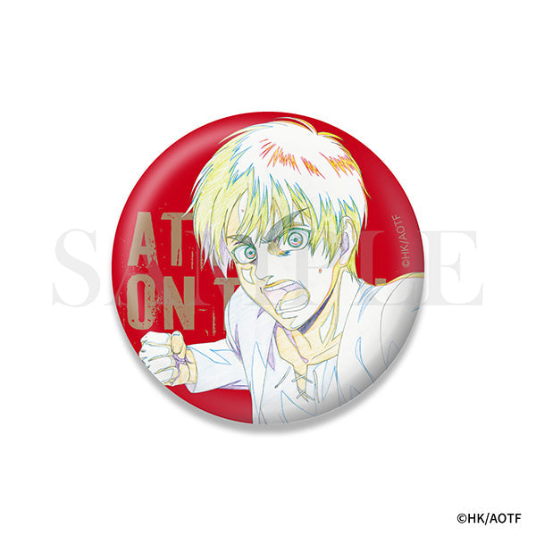 【全種BOX】進撃の巨人 Key:prime エレン確定ランダム缶バッジ