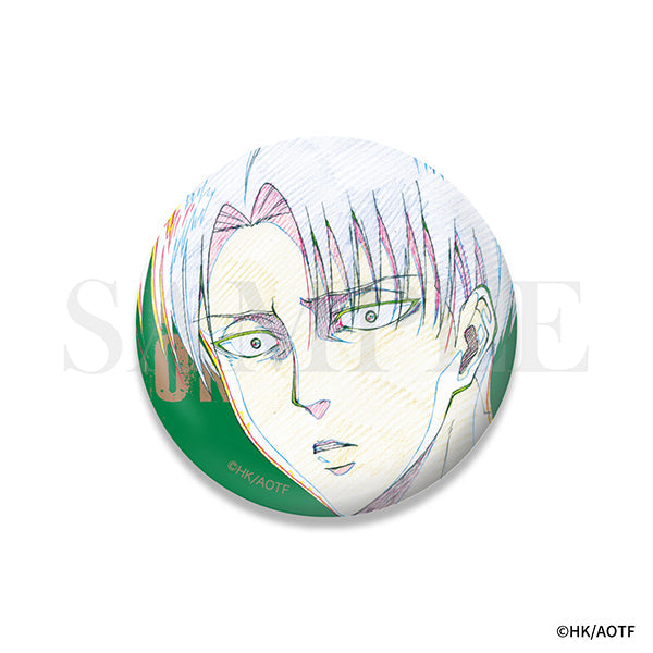 【単品】進撃の巨人 Key:prime リヴァイ確定ランダム缶バッジ