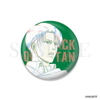 【全種BOX】進撃の巨人 Key:prime リヴァイ確定ランダム缶バッジ