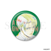 【全種BOX】進撃の巨人 Key:prime リヴァイ確定ランダム缶バッジ