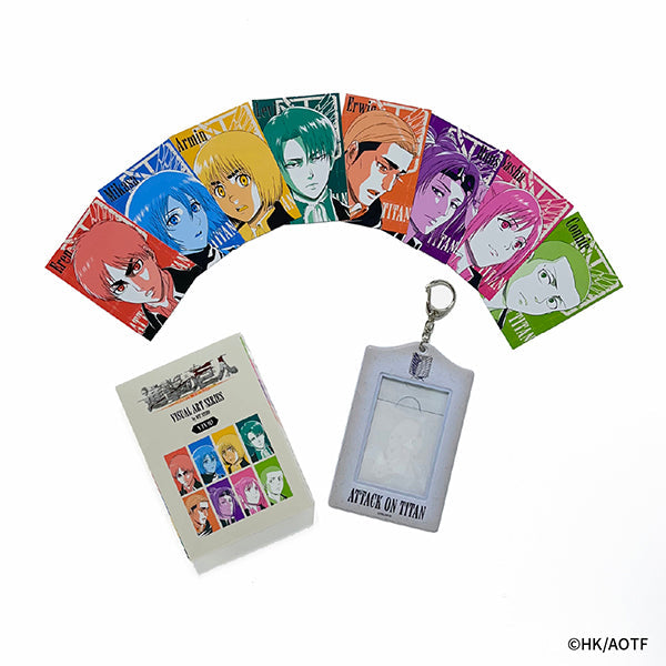 進撃の巨人 -VIVID- ビジュアルカード・カードホルダーセット