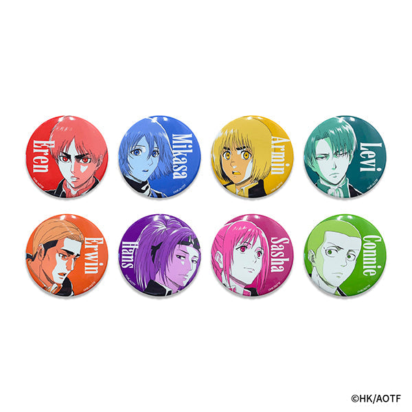 【単品】進撃の巨人 -VIVID- ランダム缶バッジ