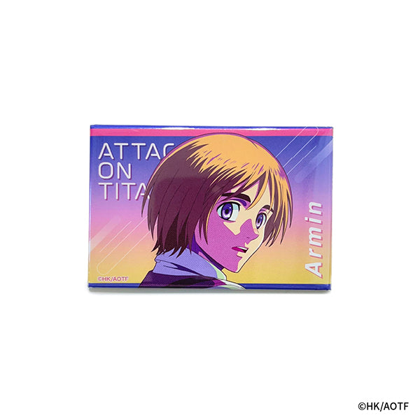 【全種BOX】進撃の巨人 -TWILIGHT- ランダムスクエア缶バッジ